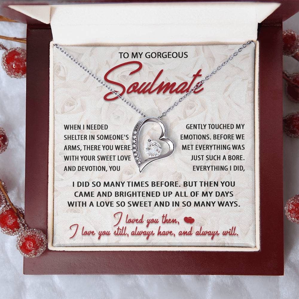 Soulmate-Sweet Love Forever Love Pendant Necklace