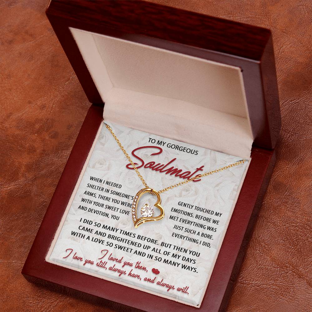Soulmate-Sweet Love Forever Love Pendant Necklace
