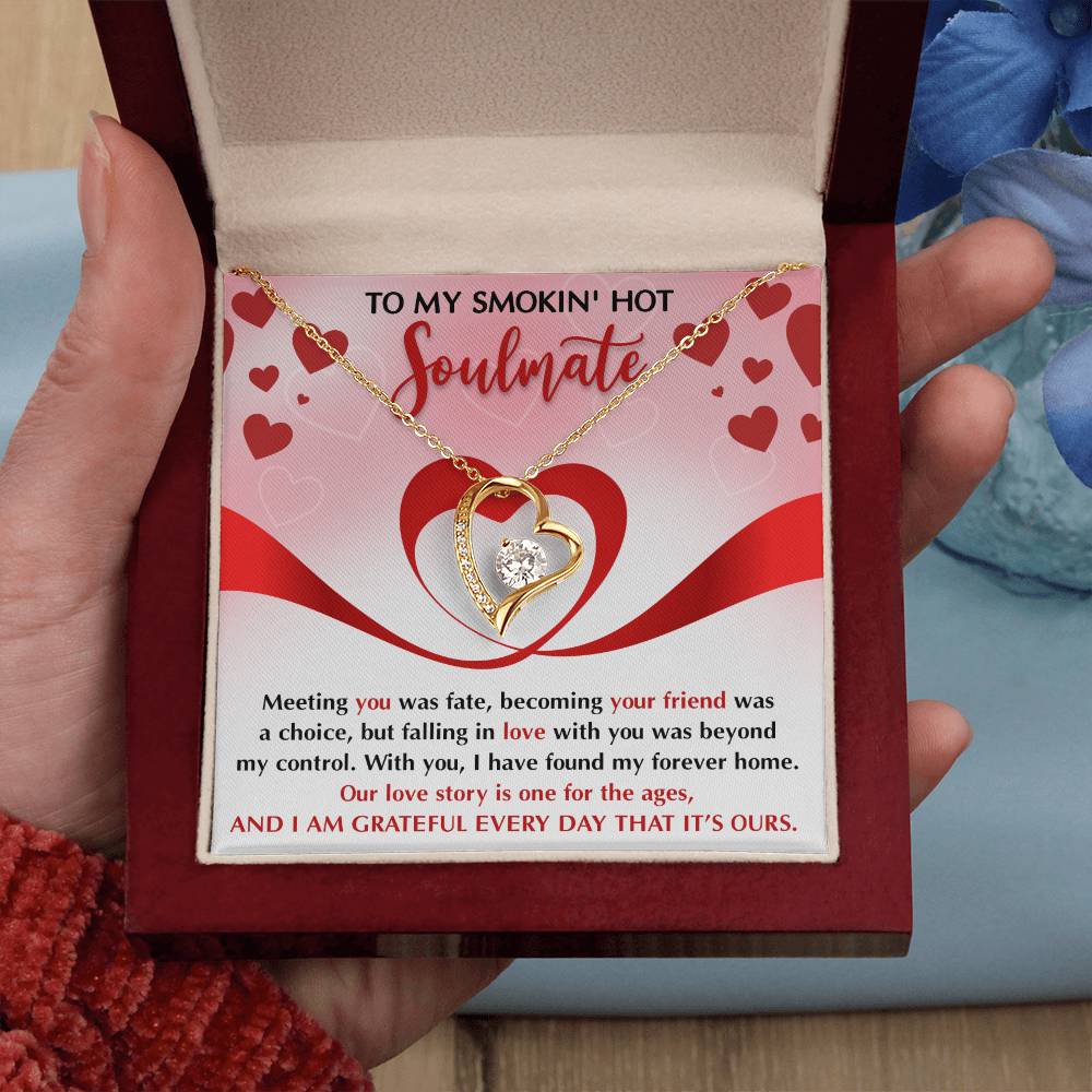 Soulmate-My Forever Home Forever Love Pendant Necklace