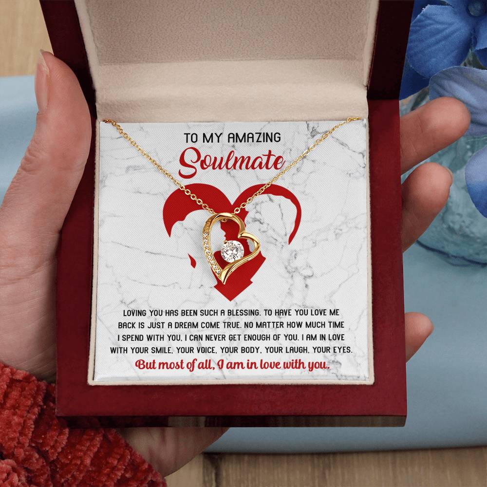 Soulmate-Never Get Enough Forever Love Pendant Necklace