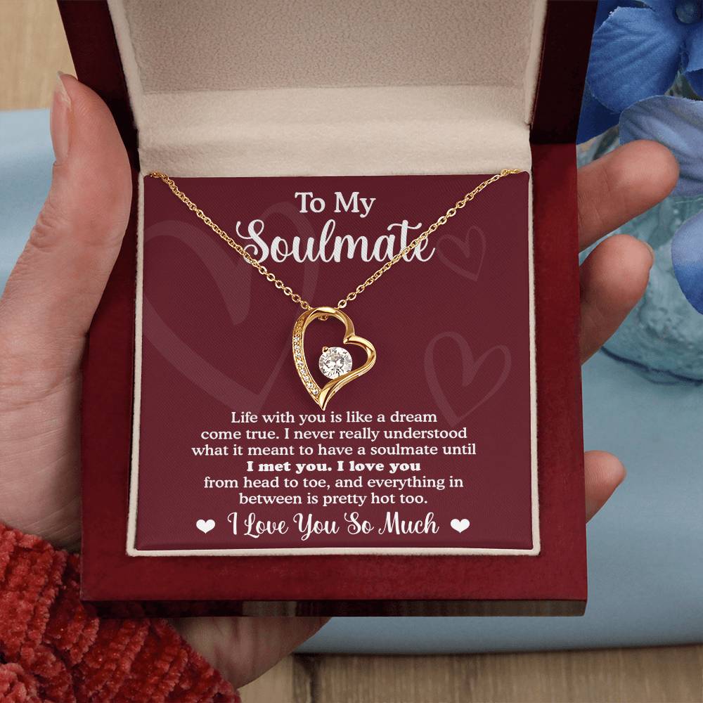 Soulmate-Dream Come True Forever Love Pendant Necklace