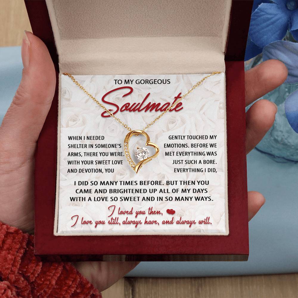 Soulmate-Sweet Love Forever Love Pendant Necklace