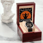 Dad-Your Little Boy-Metal Chronograph Watch - Perfect Father's Day Gift