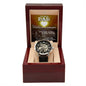 Dad-My Guiding Light-Metal Chronograph Watch - Perfect Father's Day Gift
