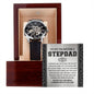Stepdad-A Bright Spot-Metal Chronograph Watch - Perfect Father's Day Gift