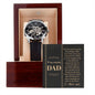 Dad-Your Time-Metal Chronograph Watch - Perfect Father's Day Gift