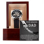 Dad-To Thank You-Metal Chronograph Watch - Perfect Father's Day Gift