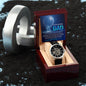 Dad-Carry The World-Metal Chronograph Watch - Perfect Father's Day Gift