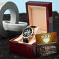 Dad-My Guiding Light-Metal Chronograph Watch - Perfect Father's Day Gift