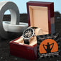 Dad-Your Little Boy-Metal Chronograph Watch - Perfect Father's Day Gift