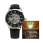 Dad-My Guiding Light-Metal Chronograph Watch - Perfect Father's Day Gift