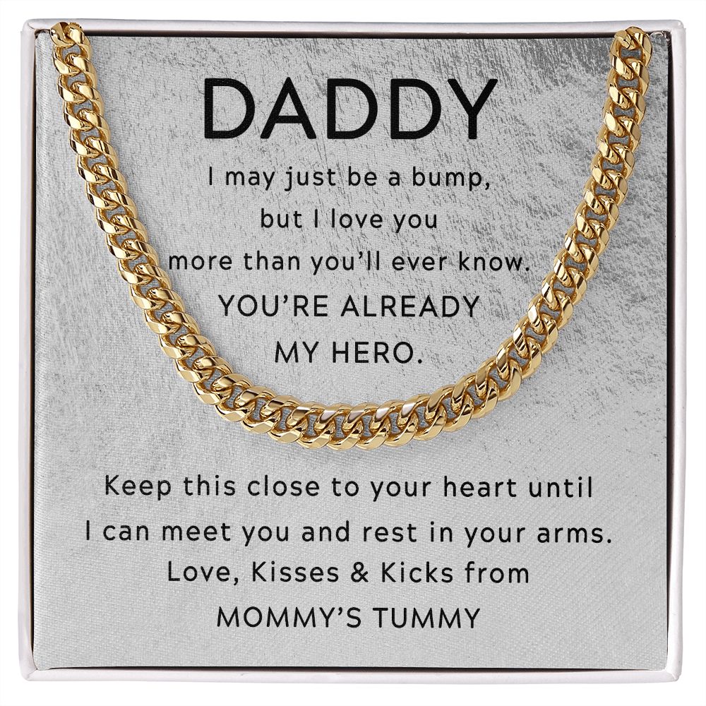 Cuban Chain Necklace for Dad: A Symbol of Love and Fatherhood💕💕