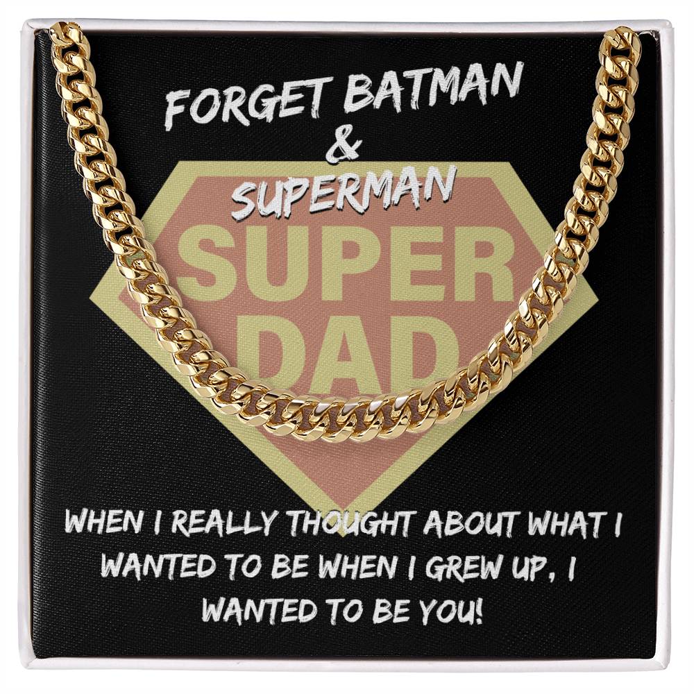 Dad-To Be You Exquisite Cuban Link Chain | Ideal Father's Day Gift