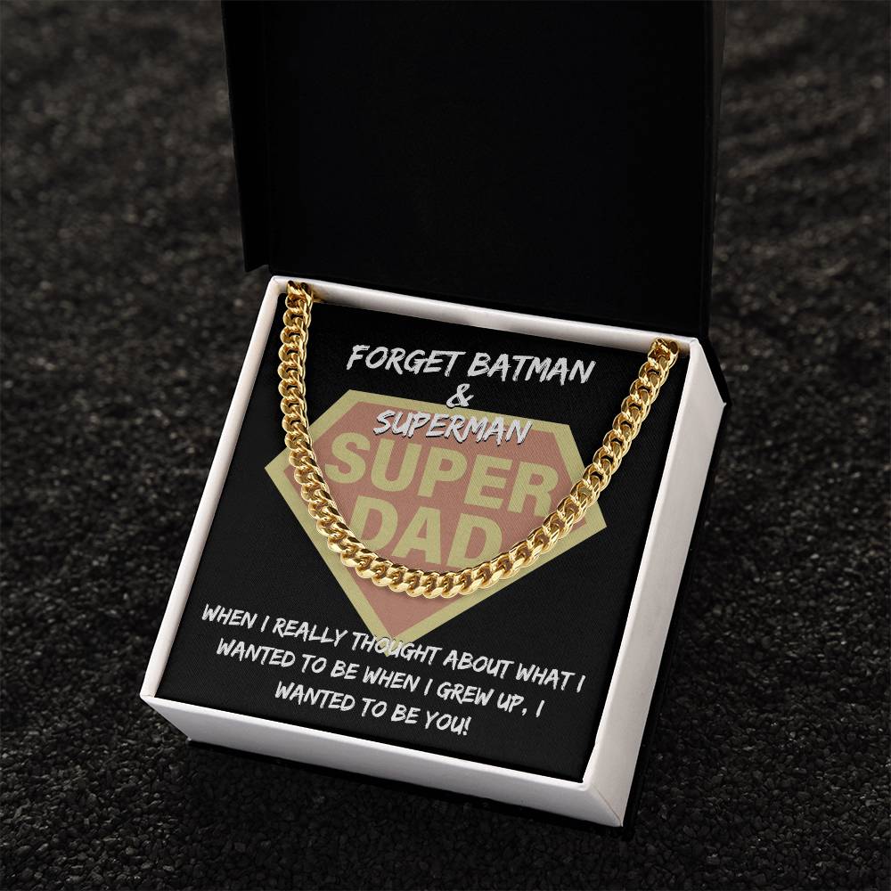 Dad-To Be You Exquisite Cuban Link Chain | Ideal Father's Day Gift