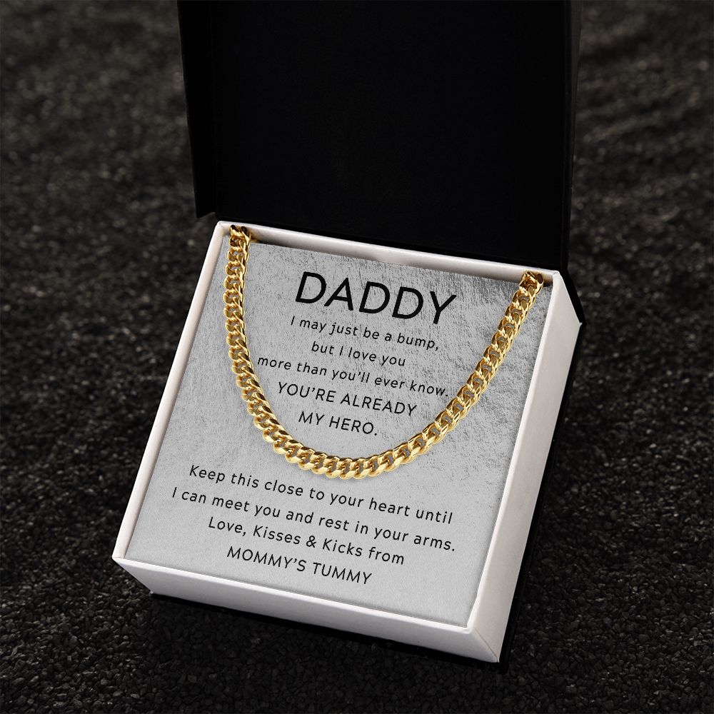 Cuban Chain Necklace for Dad: A Symbol of Love and Fatherhood💕💕
