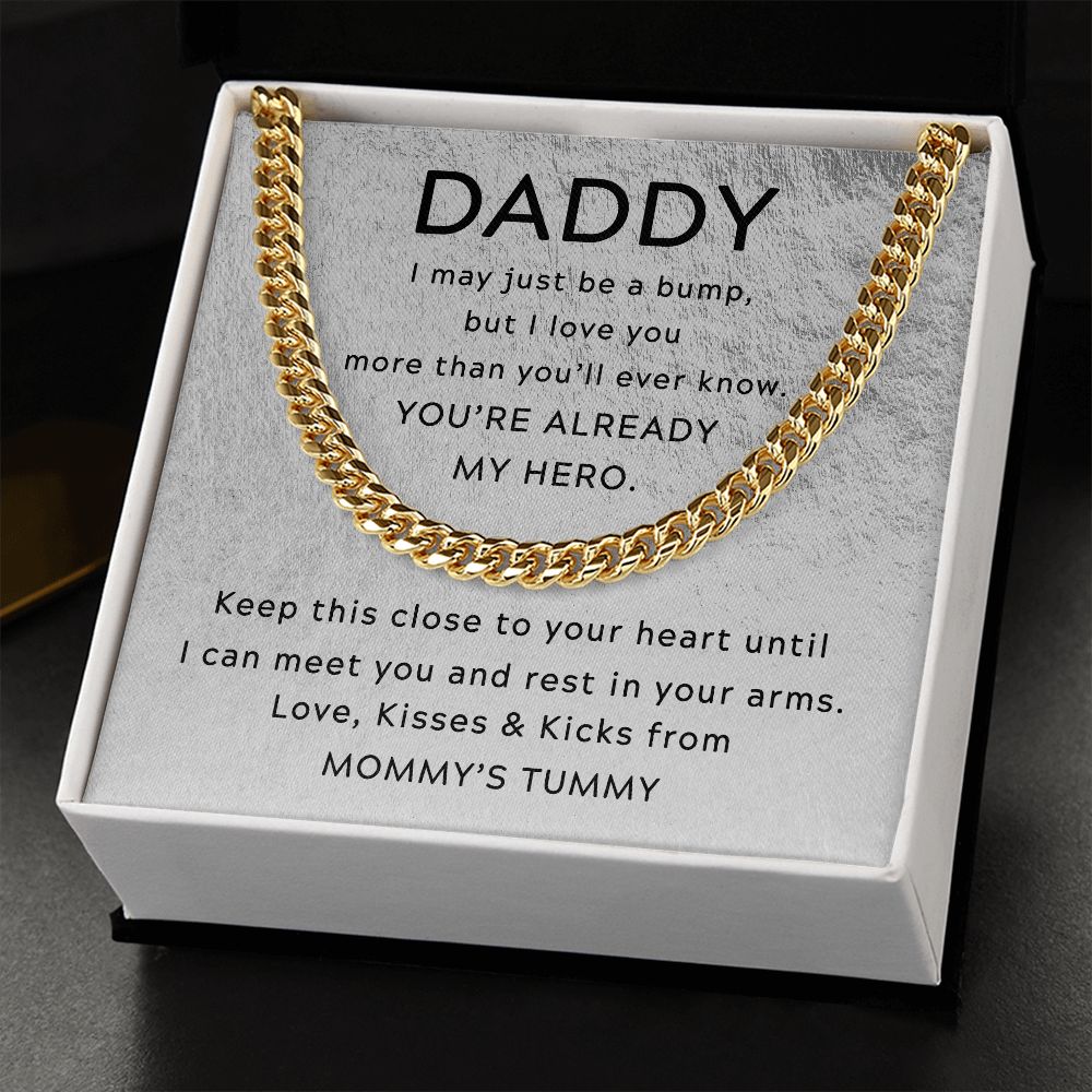 Cuban Chain Necklace for Dad: A Symbol of Love and Fatherhood💕💕