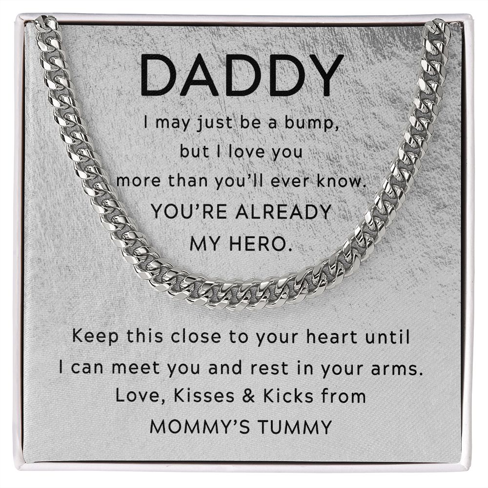 Cuban Chain Necklace for Dad: A Symbol of Love and Fatherhood💕💕