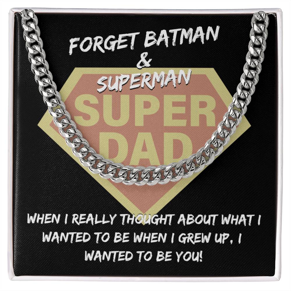 Dad-To Be You Exquisite Cuban Link Chain | Ideal Father's Day Gift