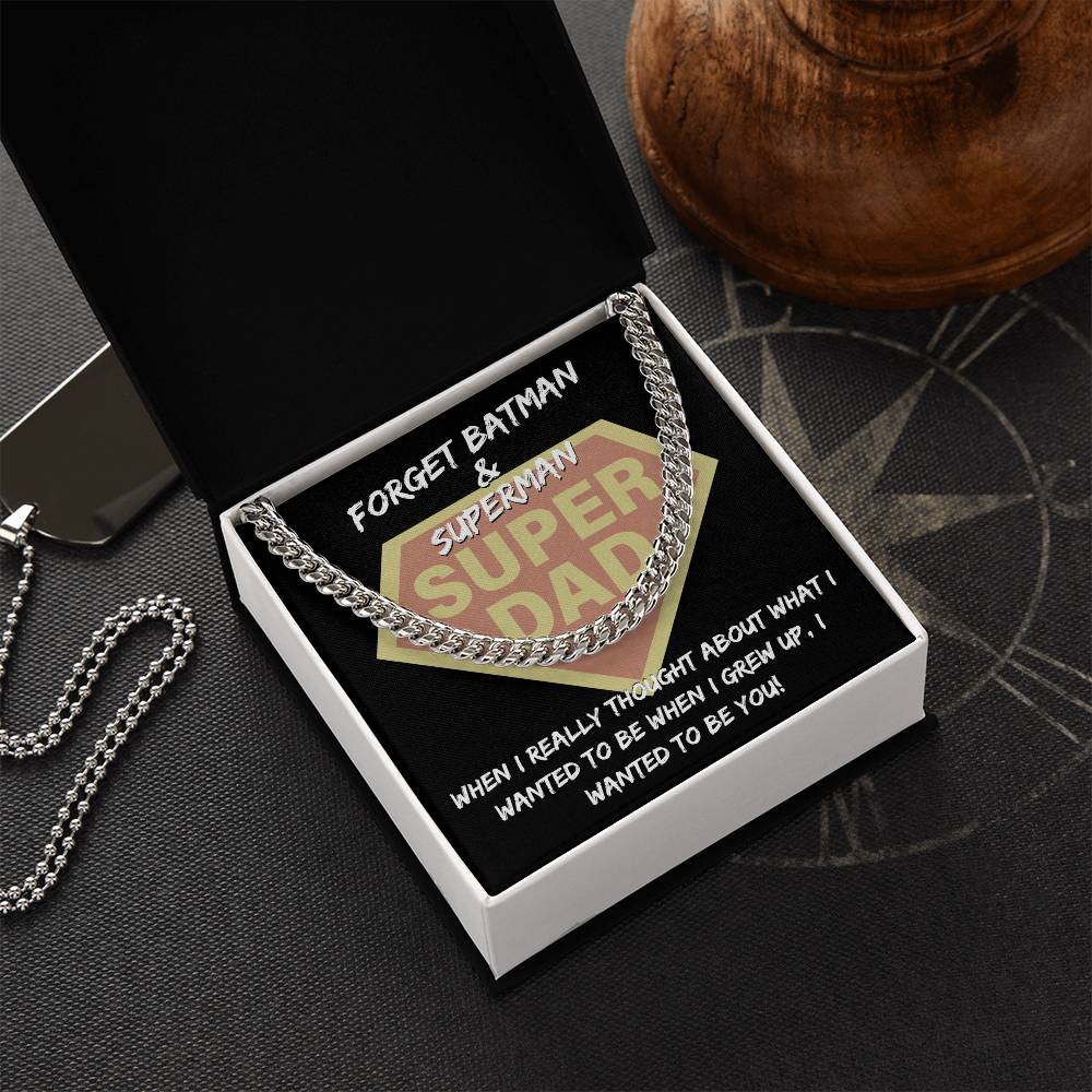 Dad-To Be You Exquisite Cuban Link Chain | Ideal Father's Day Gift