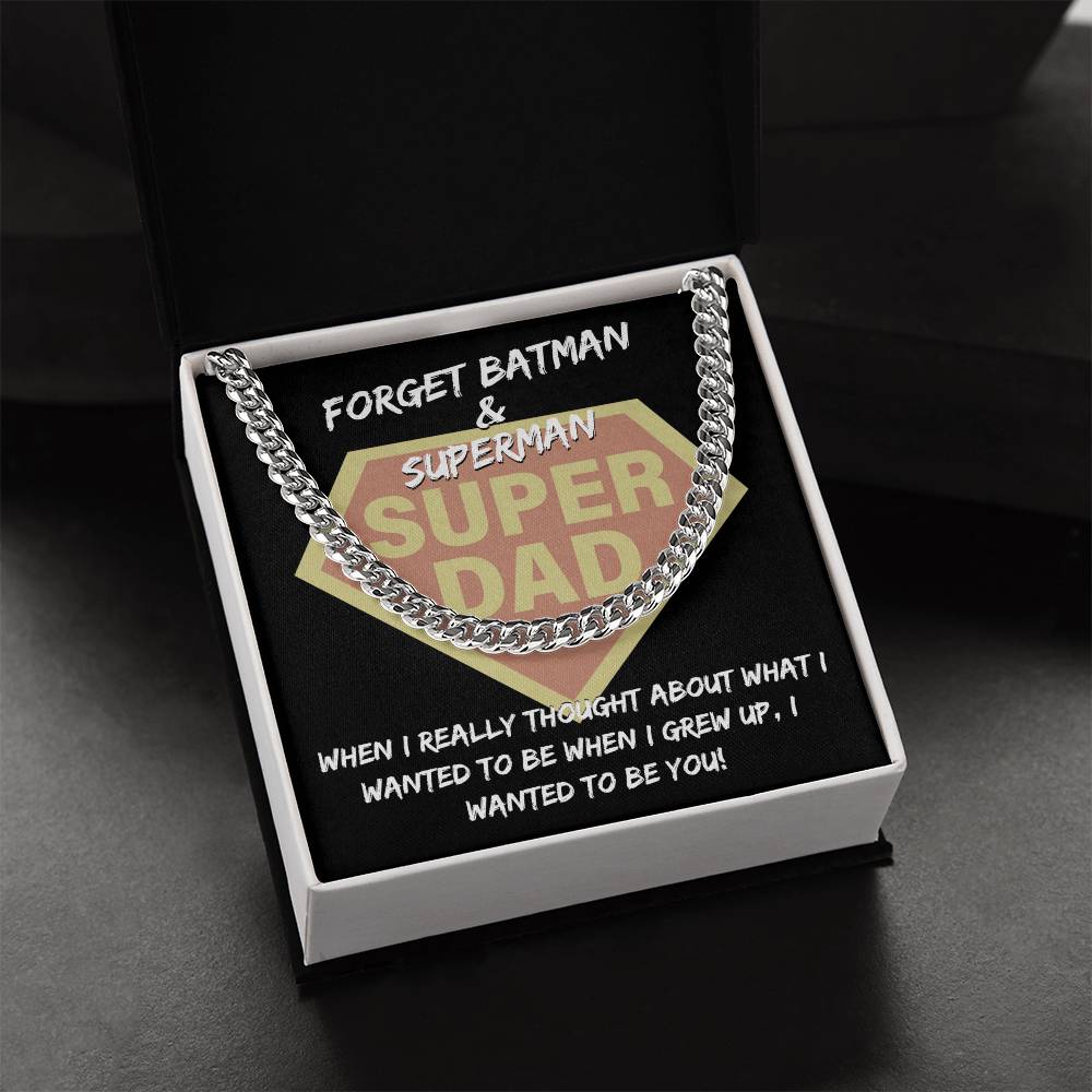 Dad-To Be You Exquisite Cuban Link Chain | Ideal Father's Day Gift