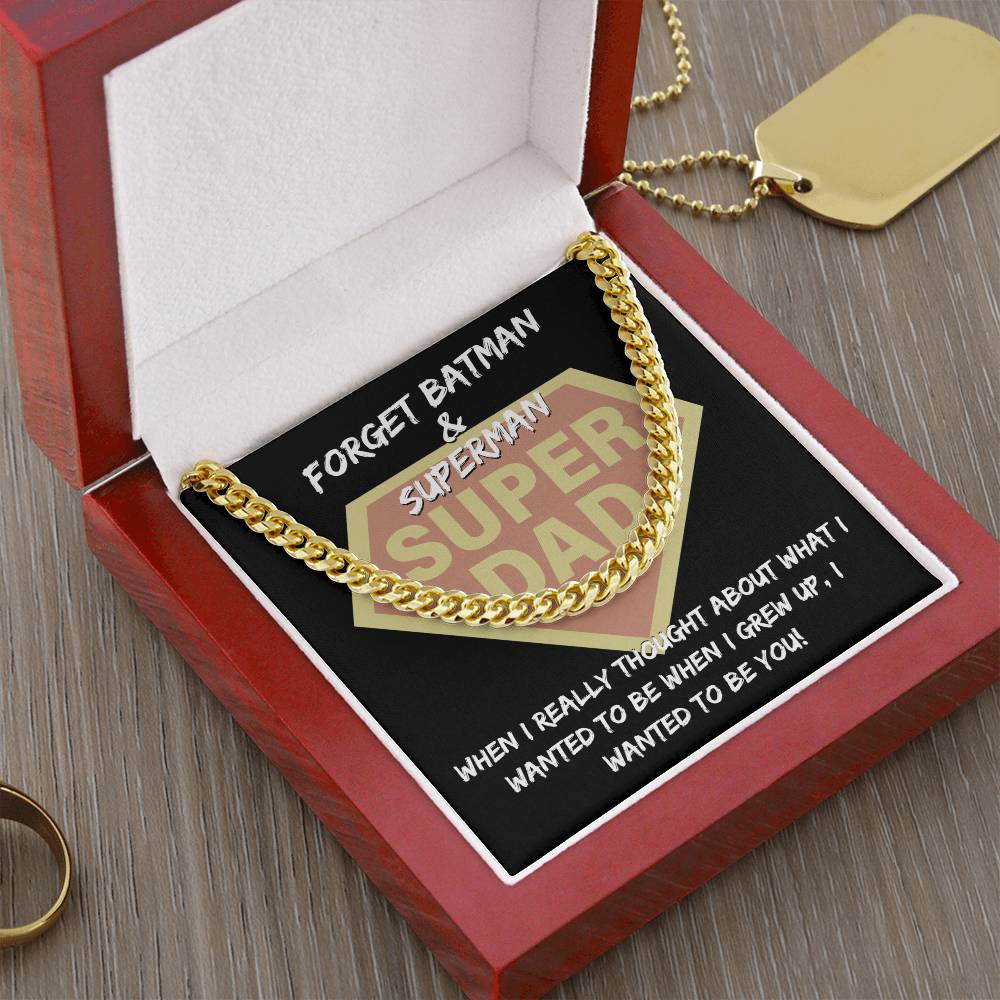 Dad-To Be You Exquisite Cuban Link Chain | Ideal Father's Day Gift