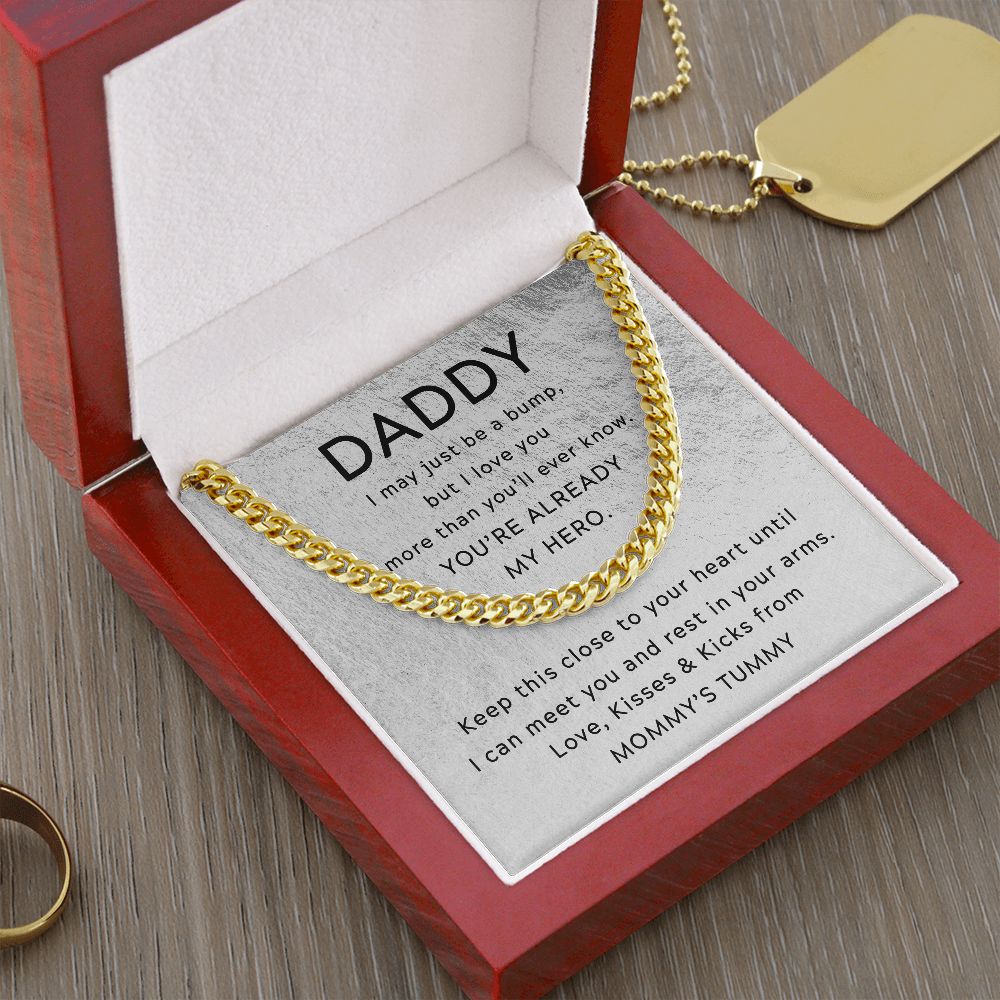 Cuban Chain Necklace for Dad: A Symbol of Love and Fatherhood💕💕