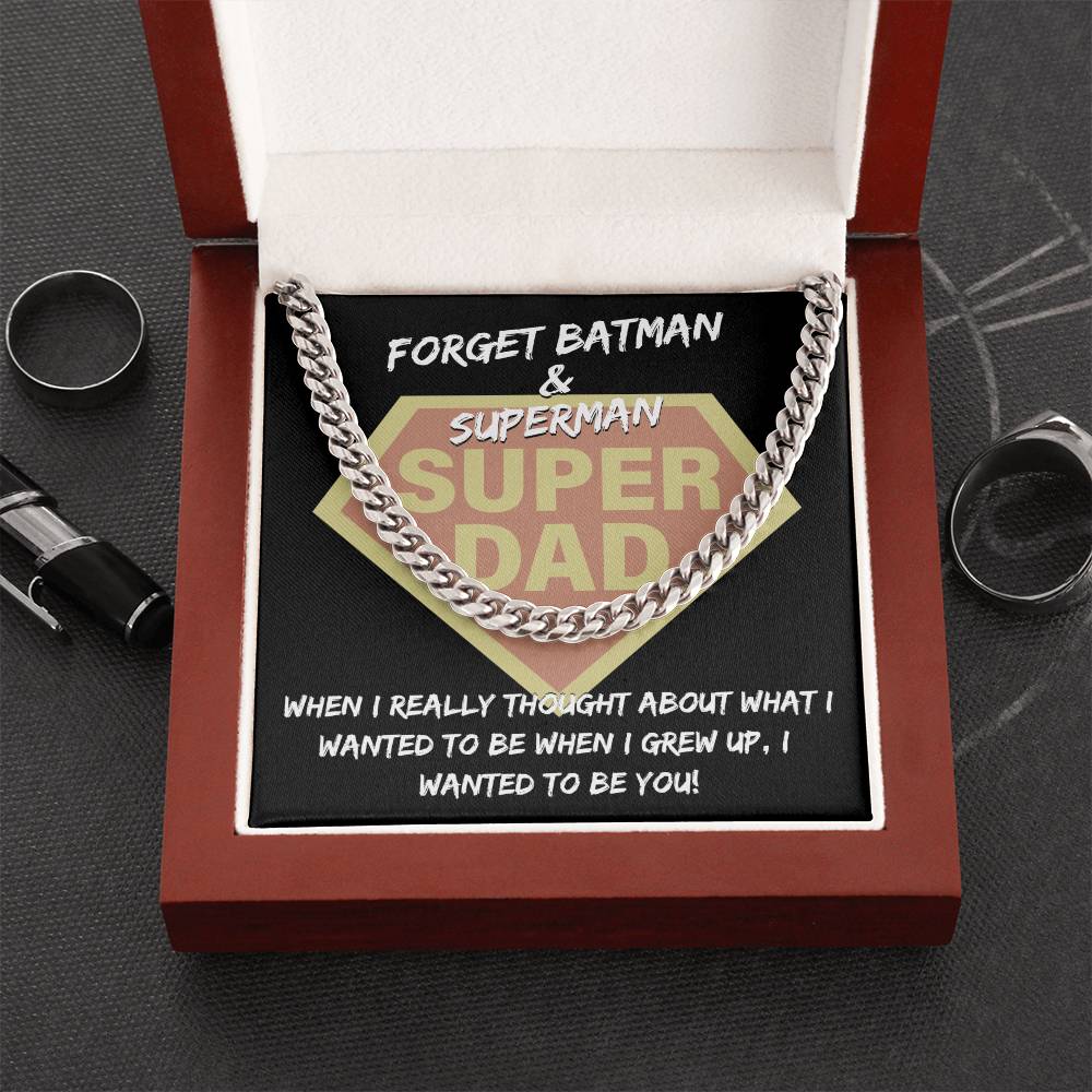 Dad-To Be You Exquisite Cuban Link Chain | Ideal Father's Day Gift