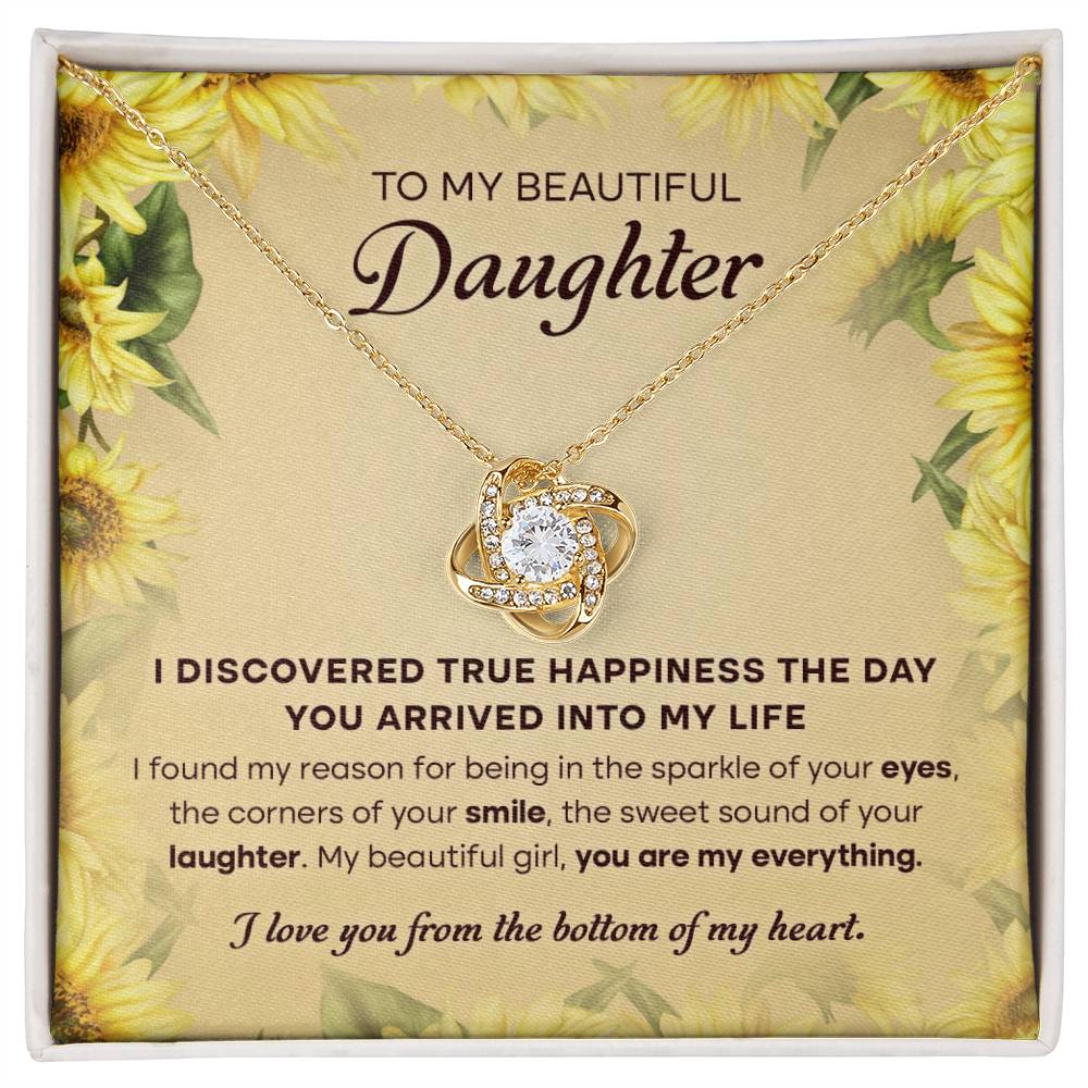 Love Knot Necklace: A Timeless Symbol of Eternal Love for Your Beautiful Daughter