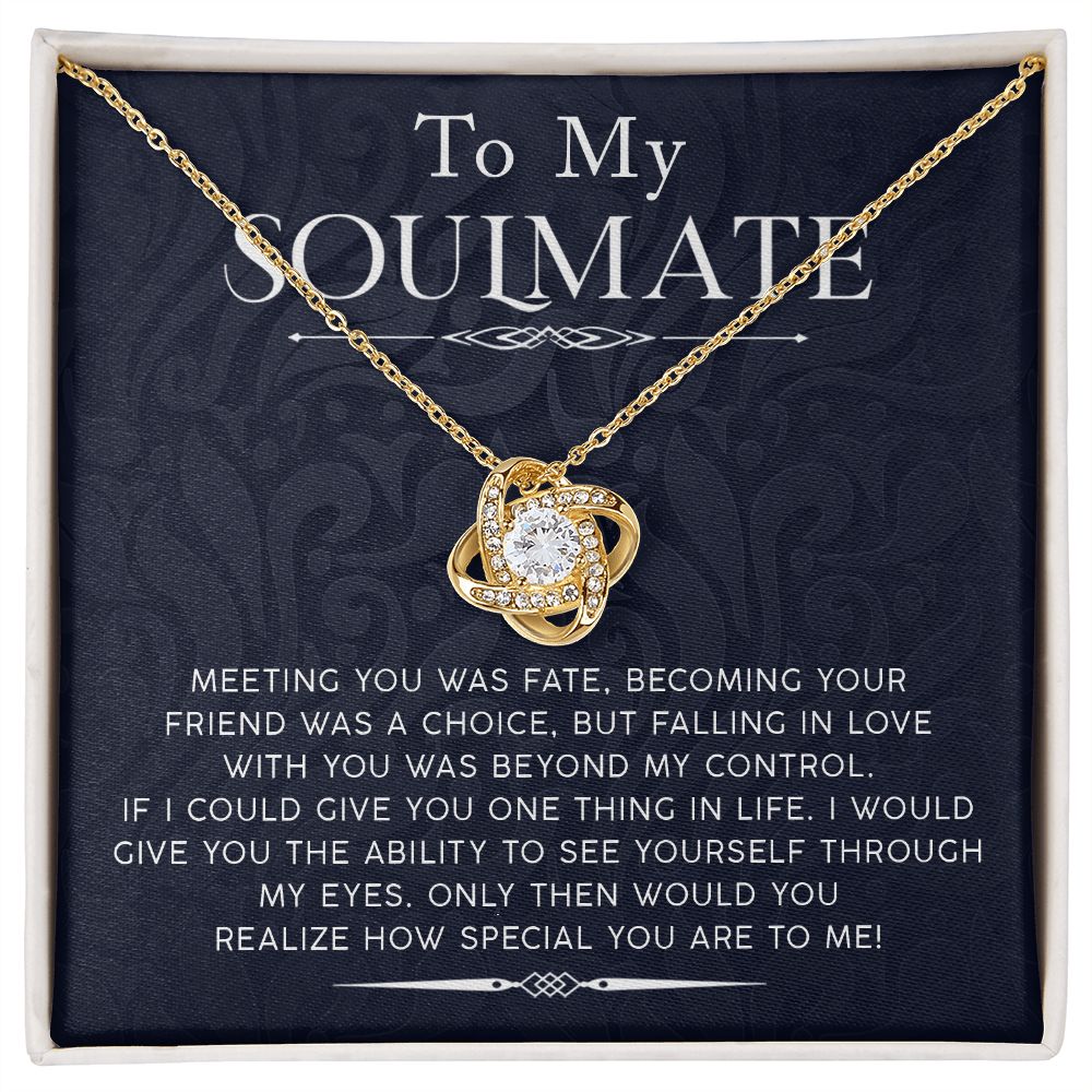Soulmate Love Knot Necklace: A Symbol of Eternal Connection