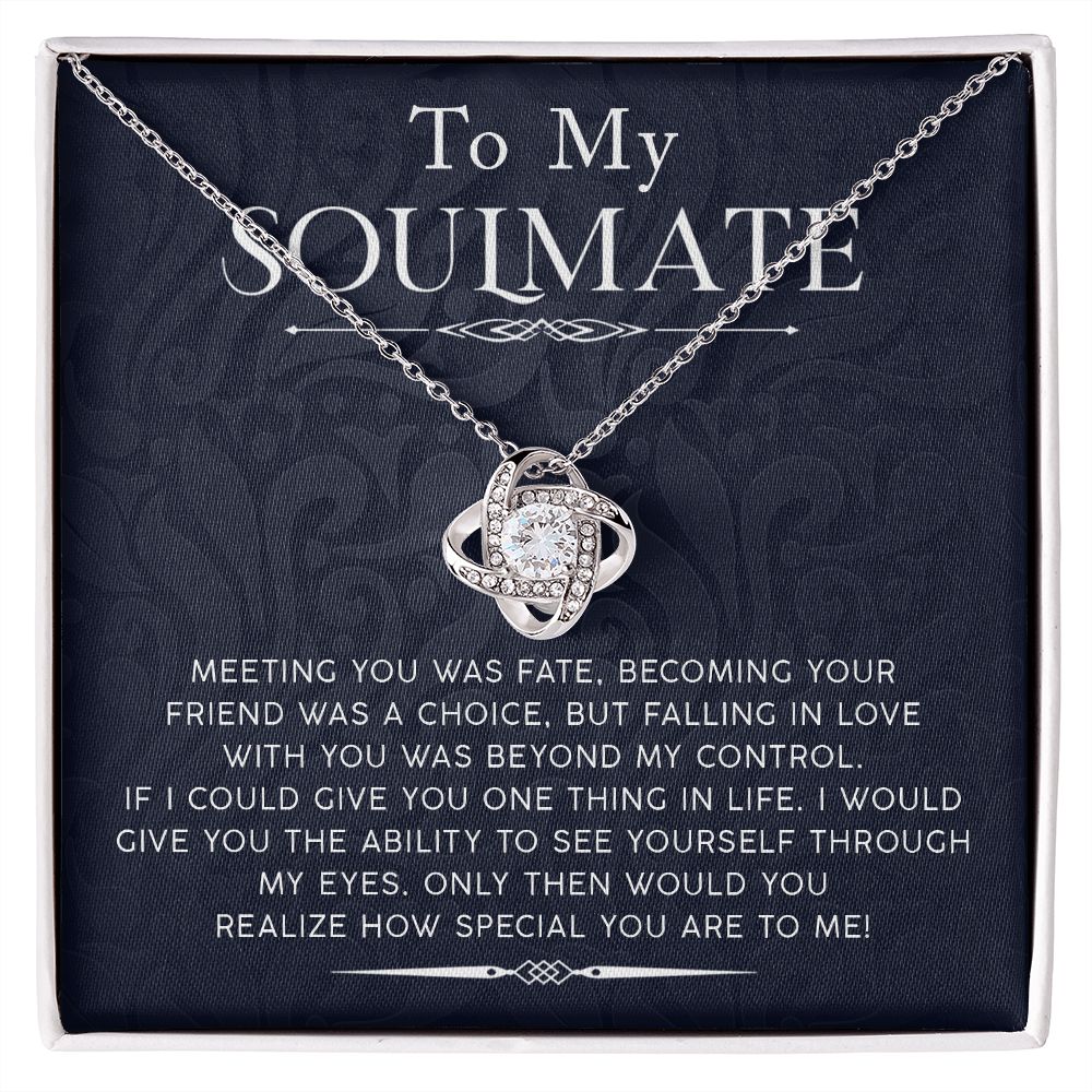Soulmate Love Knot Necklace: A Symbol of Eternal Connection