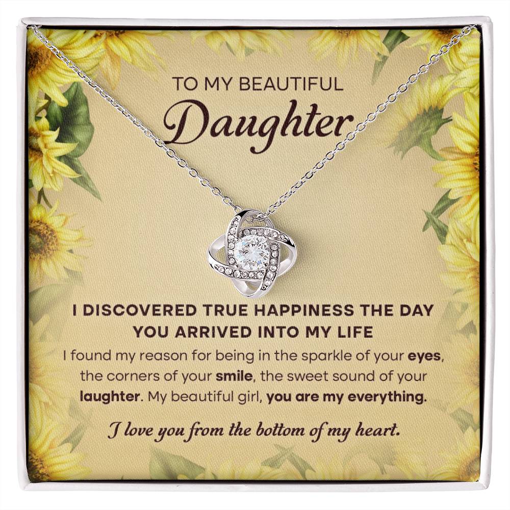 Love Knot Necklace: A Timeless Symbol of Eternal Love for Your Beautiful Daughter
