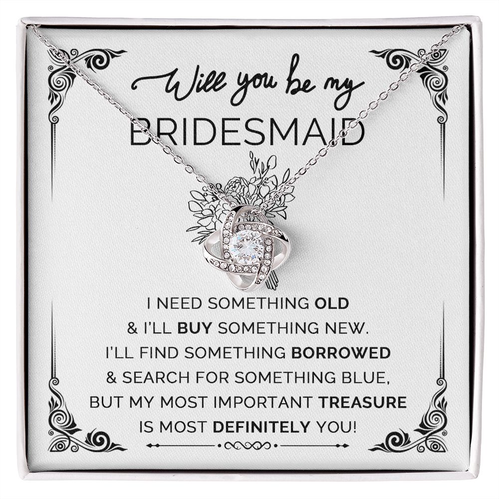 Love Knot Necklace: A Treasured Gift for Bridesmaids