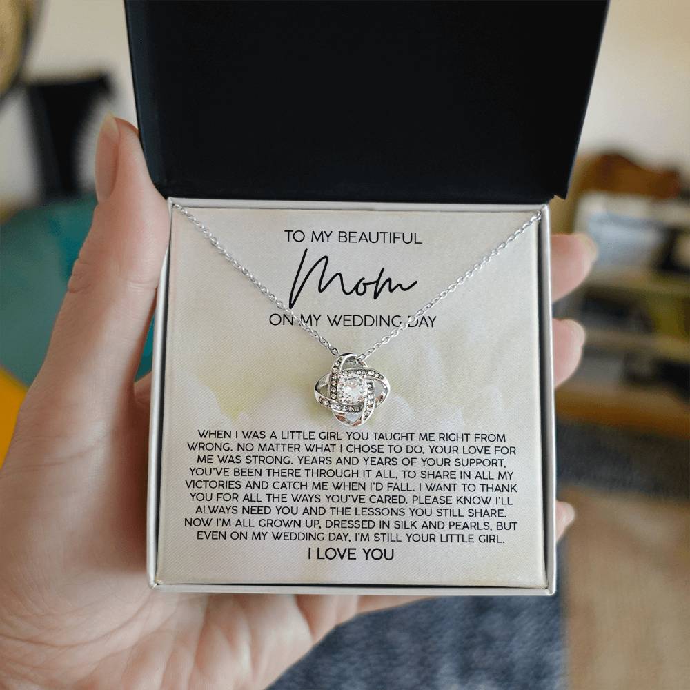 Beautiful Mom On My Wedding Day