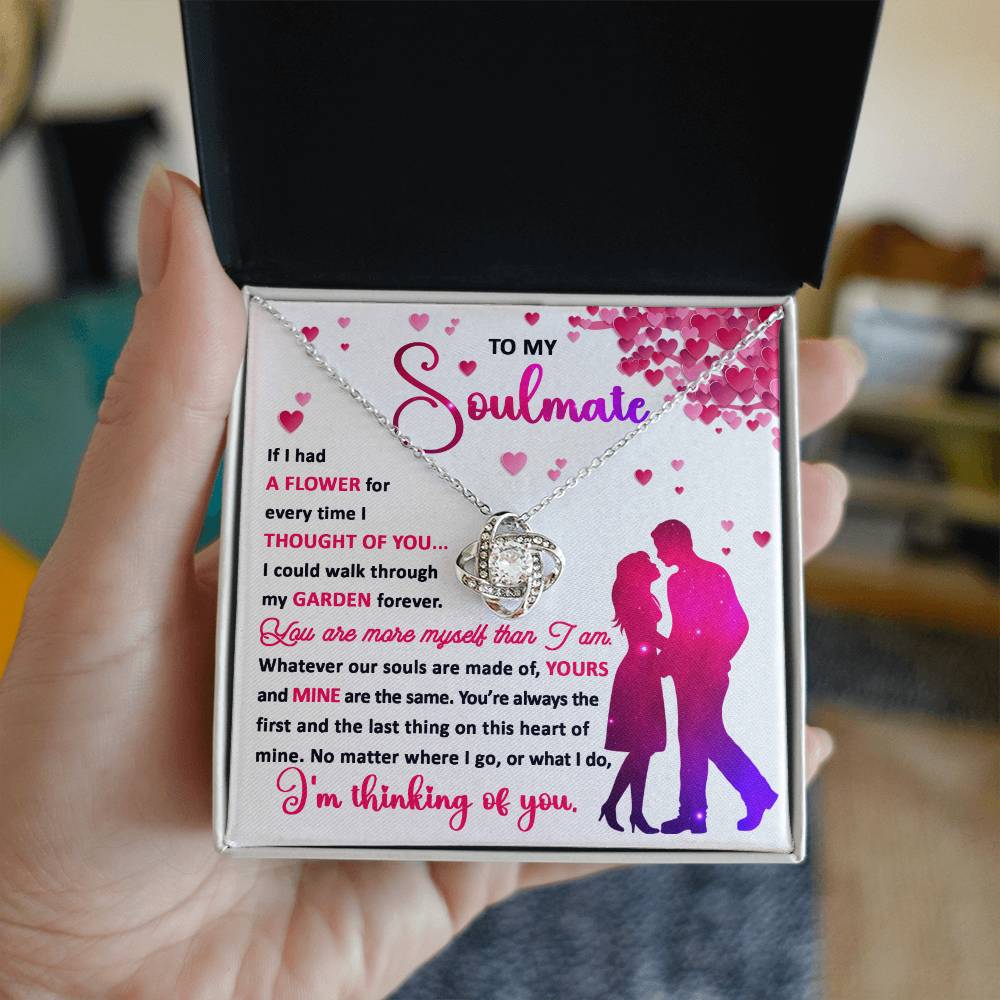 Soulmate-Thought Of You Love Knot Necklace
