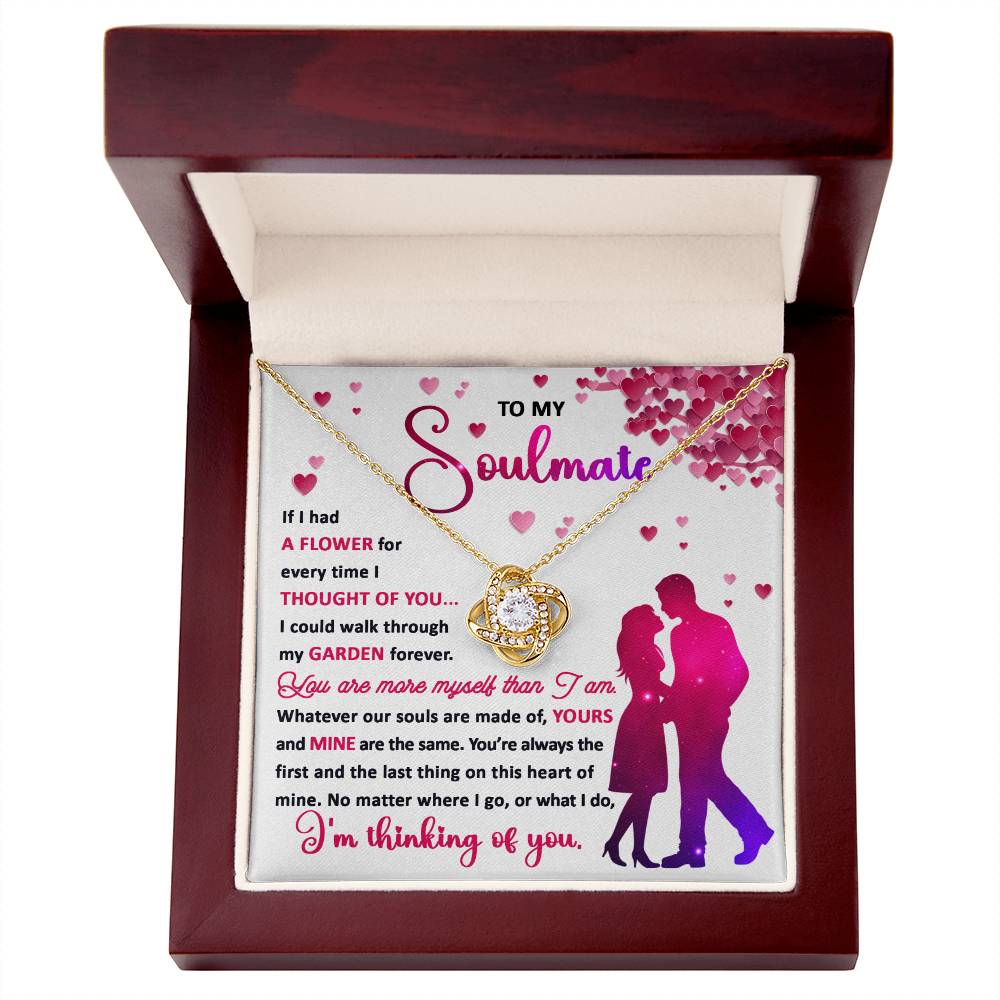 Soulmate-Thought Of You Love Knot Necklace