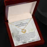 Premium Quality Bridesmaid Necklace - Necklace made with high-quality materials.