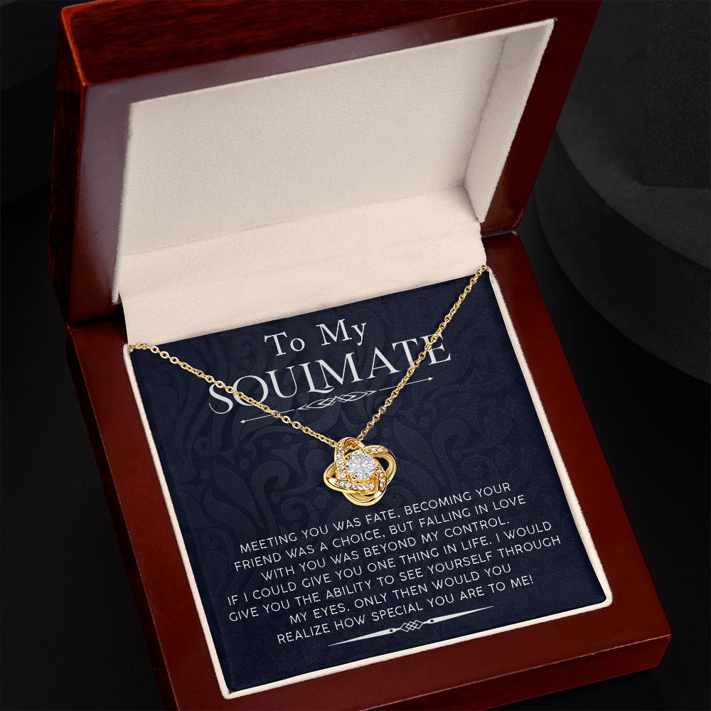 Soulmate Love Knot Necklace: A Symbol of Eternal Connection