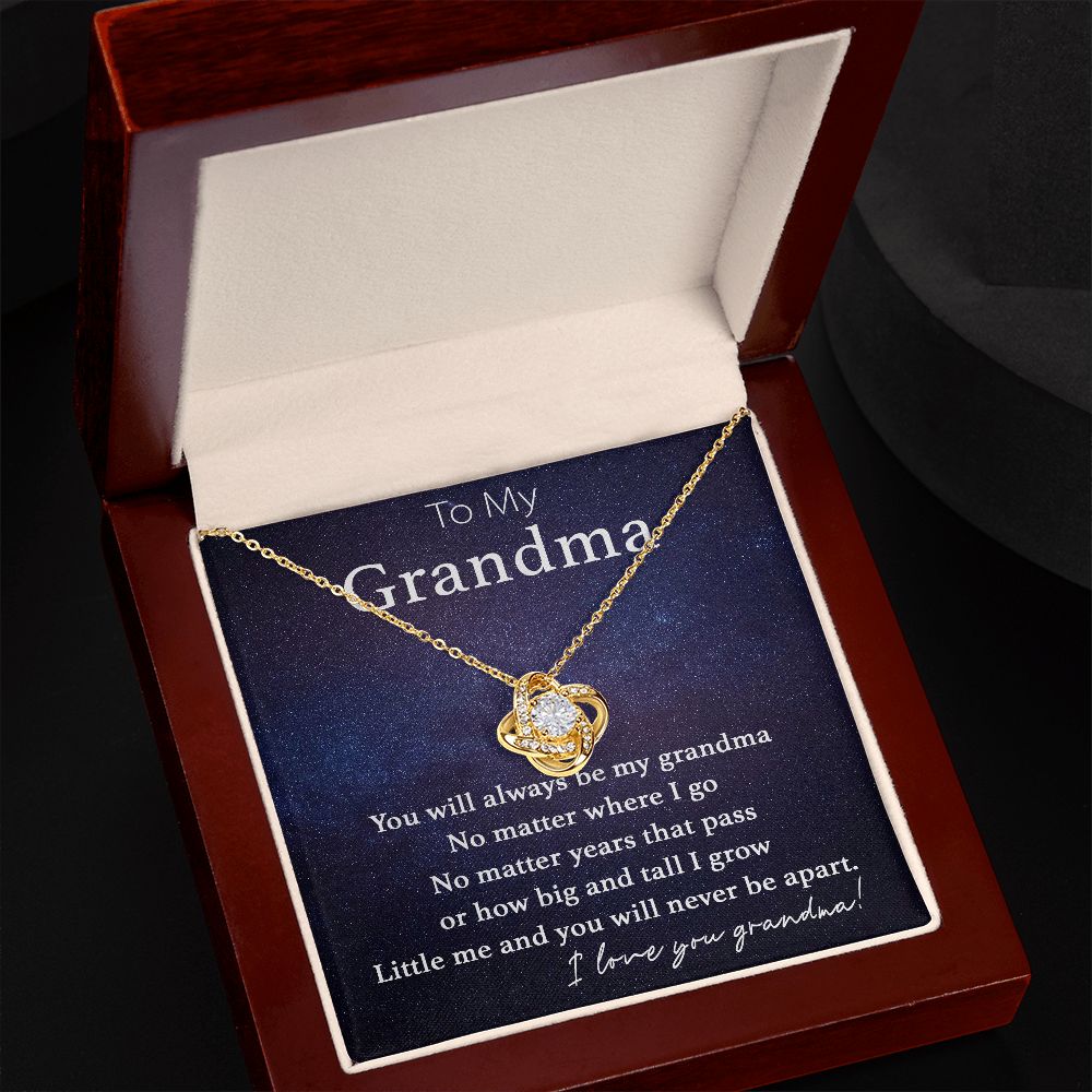 Love Knot Necklace: A Heartfelt Gift for Grandma's Eternal Love