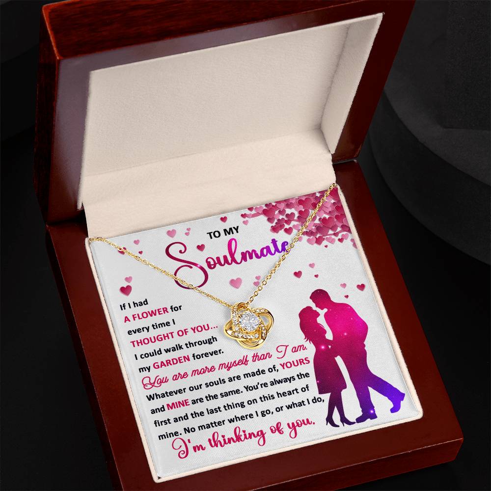 Soulmate-Thought Of You Love Knot Necklace
