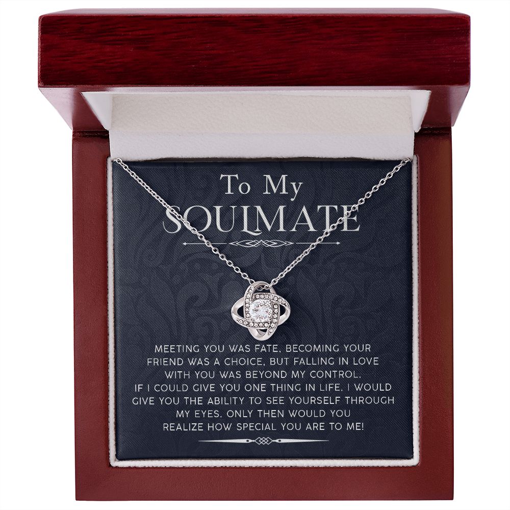 Soulmate Love Knot Necklace: A Symbol of Eternal Connection