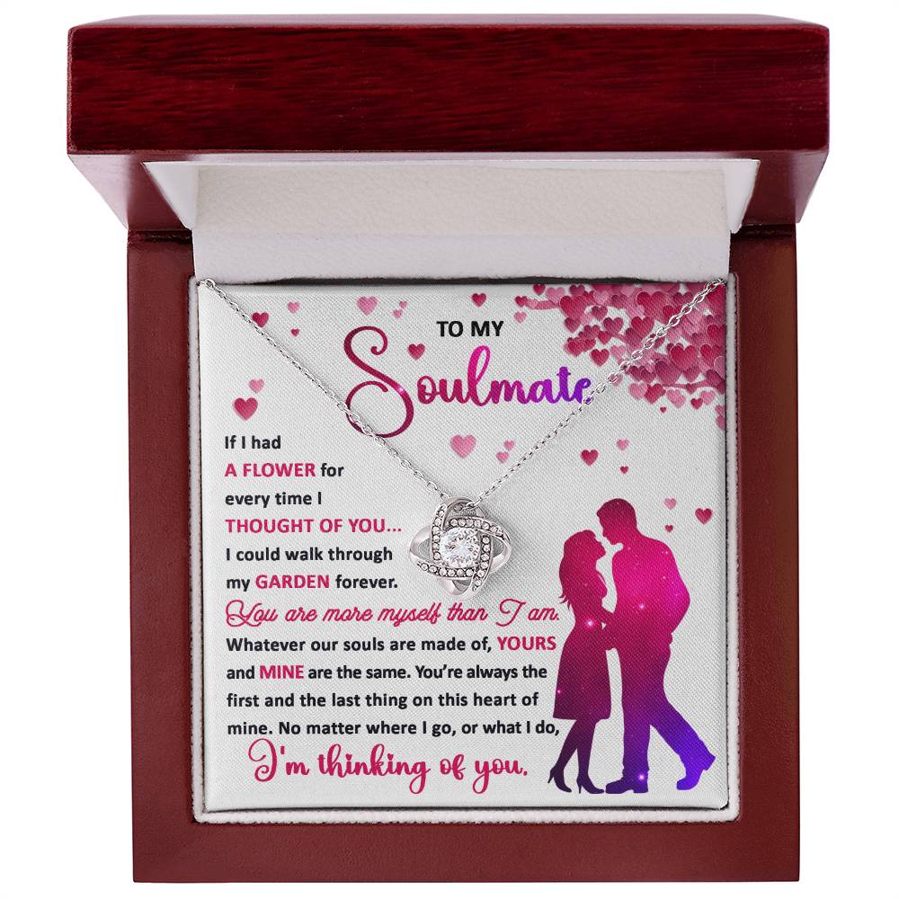 Soulmate-Thought Of You Love Knot Necklace