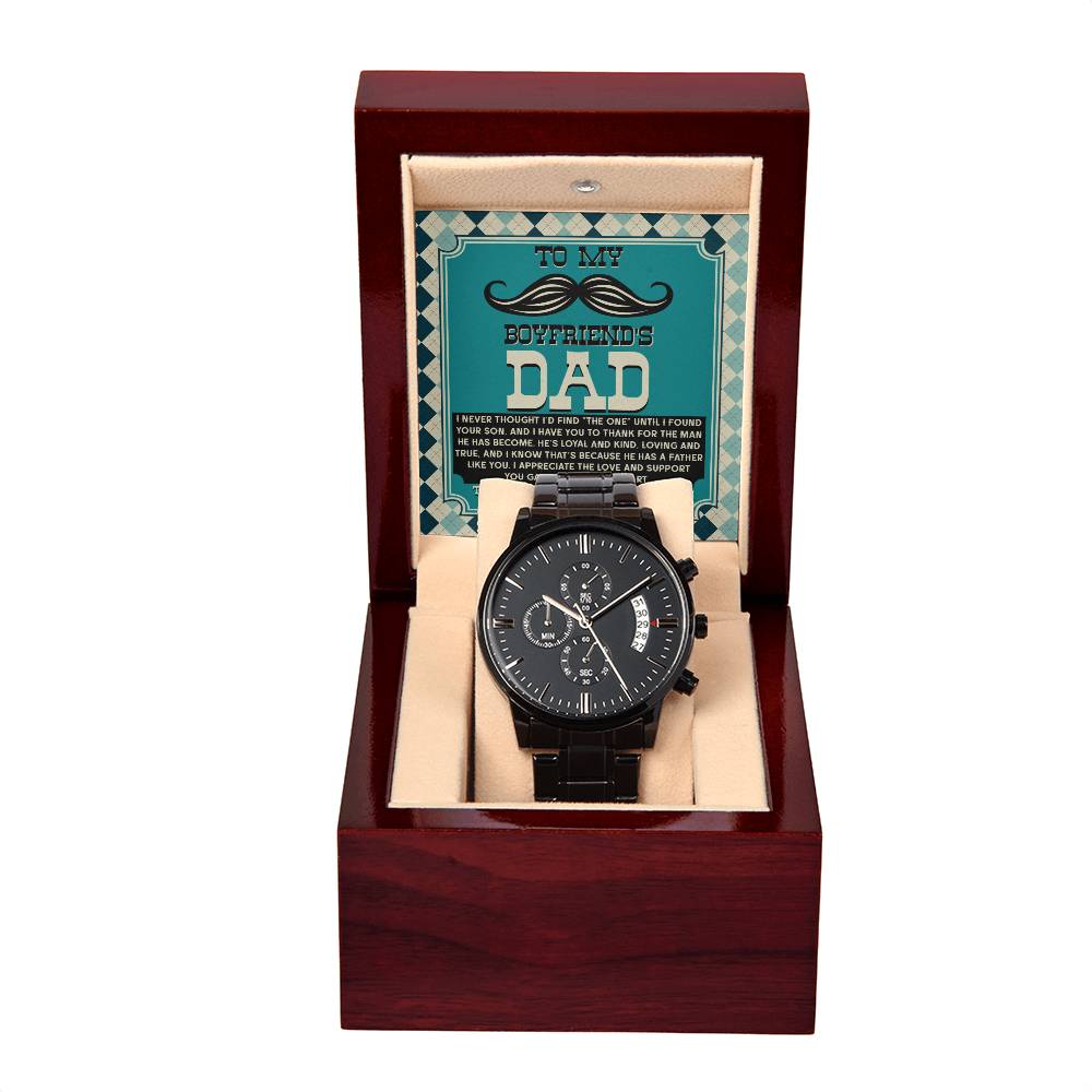 Boyfriend's Dad-Father Like You-Stylish Chronograph Watch | Perfect Father's Day Gift