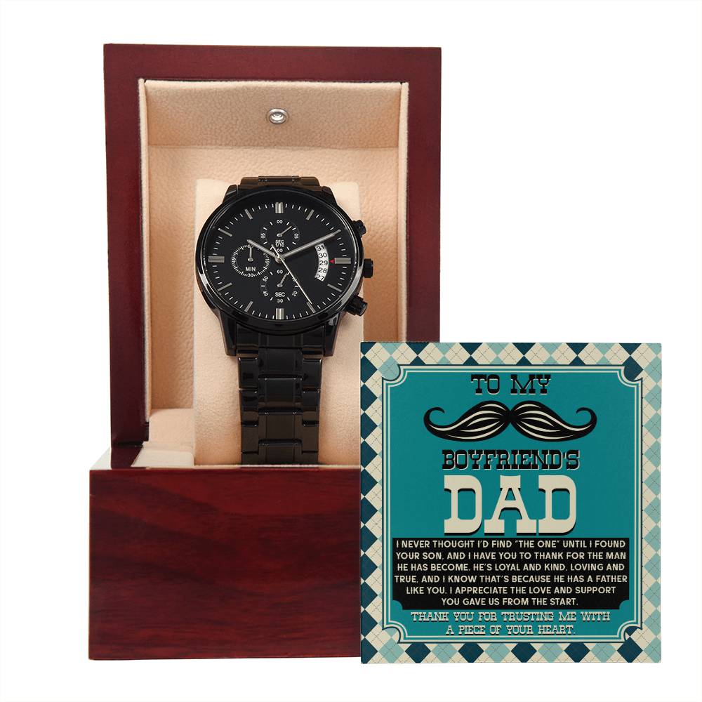 Boyfriend's Dad-Father Like You-Stylish Chronograph Watch | Perfect Father's Day Gift