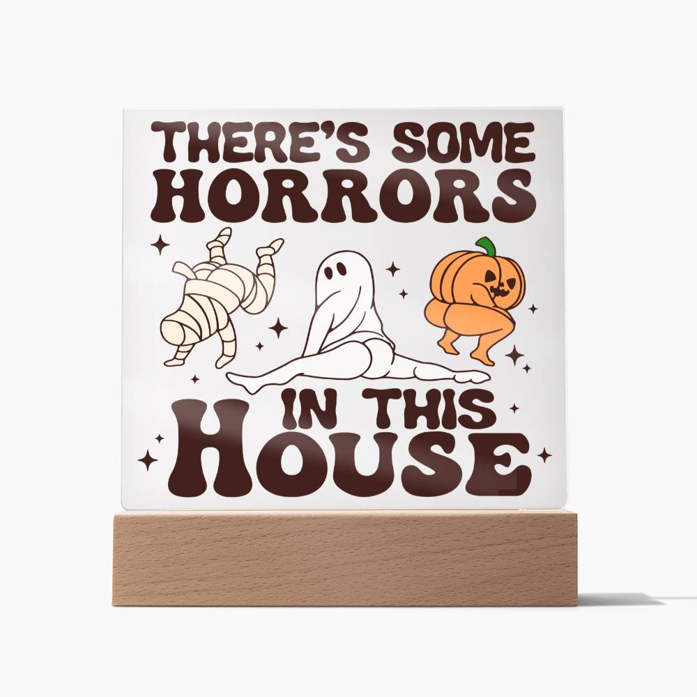 There's Some Horrors in This House - Plaque