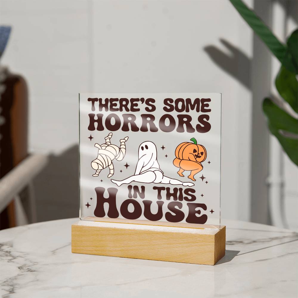 There's Some Horrors in This House - Plaque