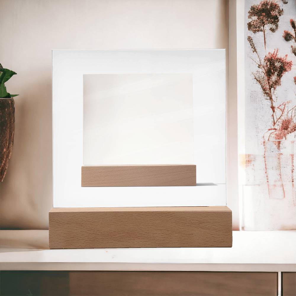 Acrylic Square Plaque