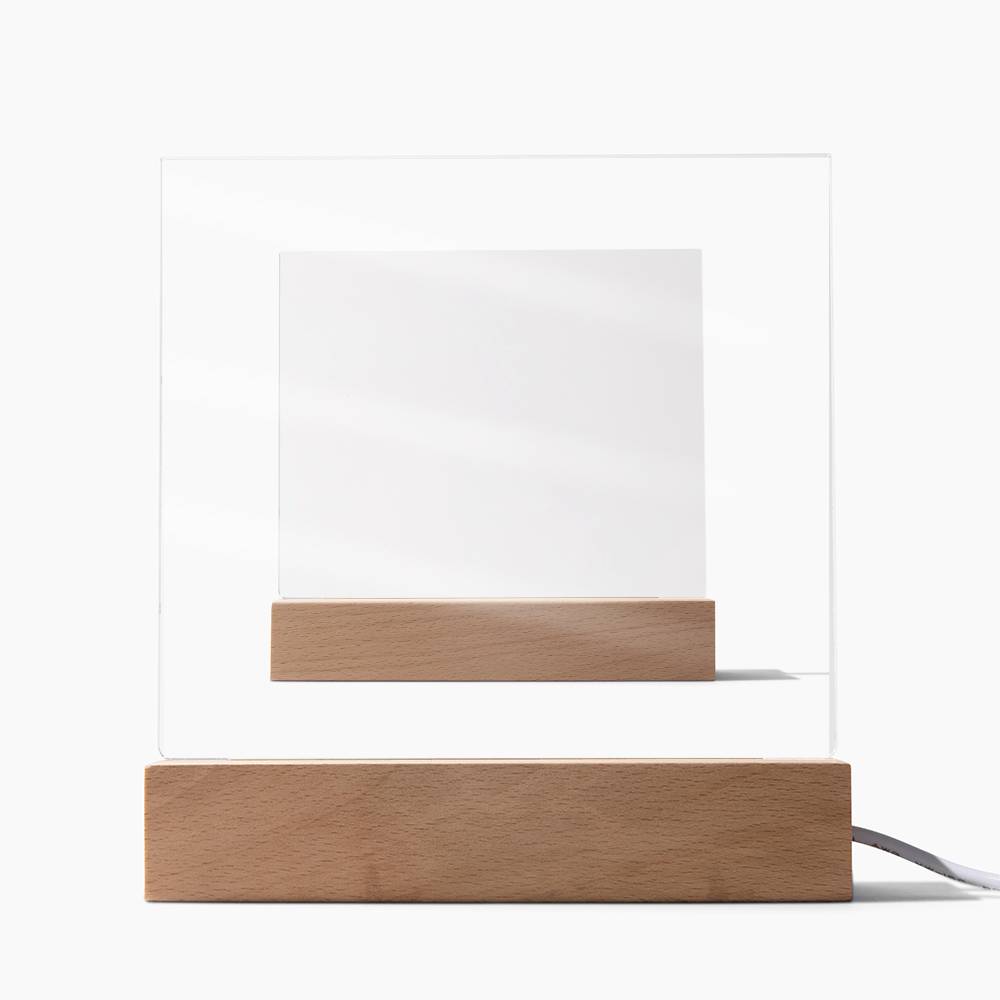 Acrylic Square Plaque