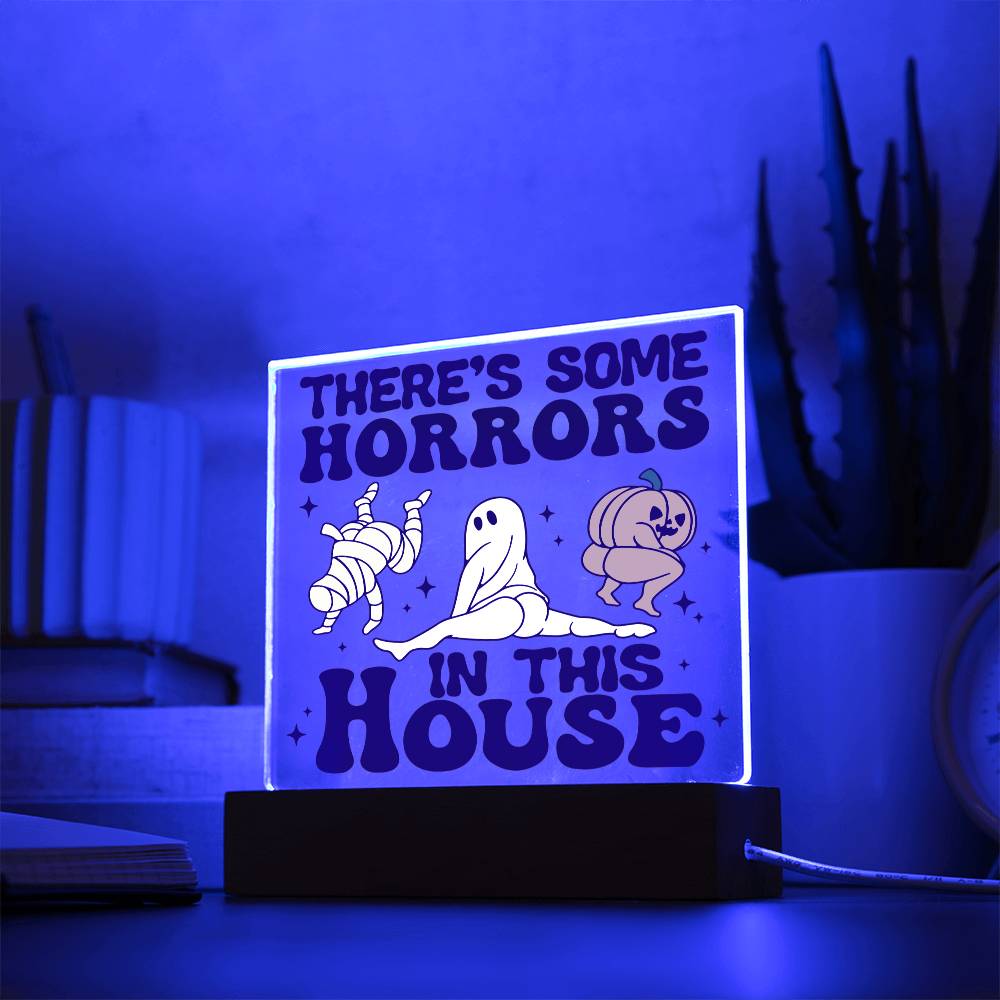 There's Some Horrors in This House - Plaque