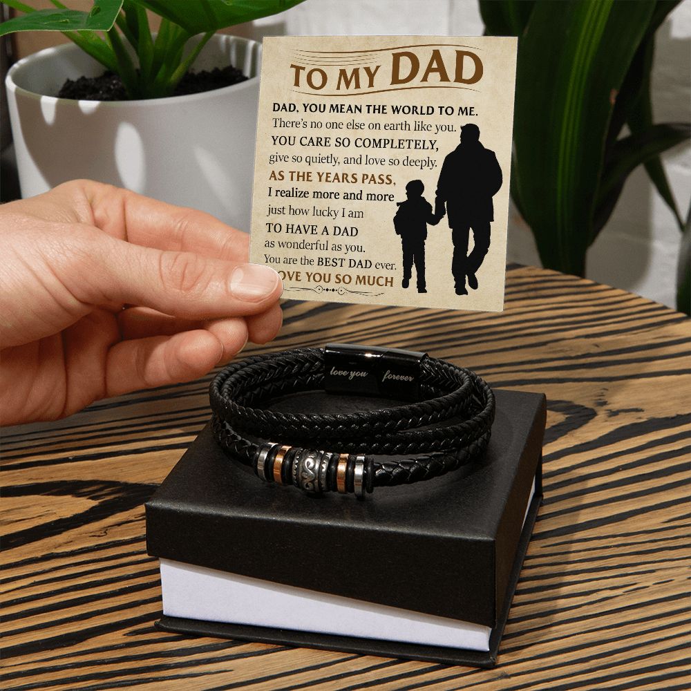 Men's 'Love You Forever' Bracelet: A Timeless Symbol of Enduring Love