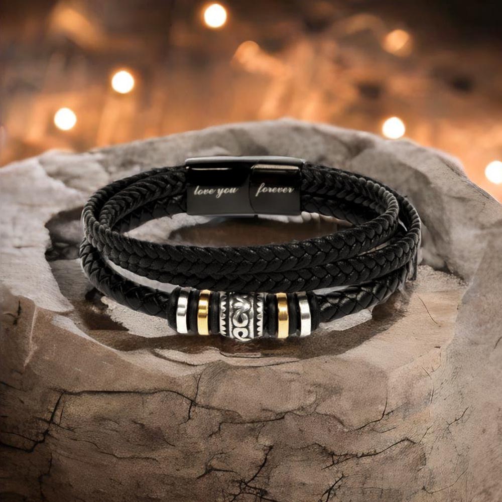 Men's 'Love You Forever' Bracelet: A Timeless Symbol of Enduring Love